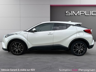 Toyota c-hr hybride 122ch distinctive 1er main suivi toyota complet caméra cuir chauffant garantie constructeur 2 ans...