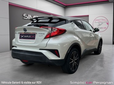 Toyota c-hr hybride 122ch distinctive 1er main suivi toyota complet caméra cuir chauffant garantie constructeur 2 ans...
