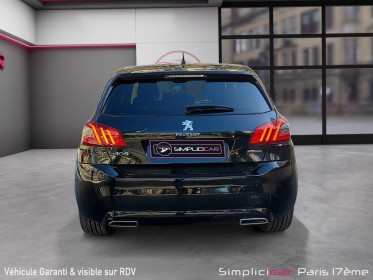Peugeot 308 puretech 130ch ss eat8 gt line apple carplay occasion paris 17ème (75)(porte maillot) simplicicar simplicibike...