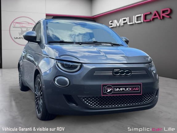 Fiat 500 nouvelle my22 serie 1 step 1 cabriolet e 118 ch la prima occasion simplicicar lille  simplicicar simplicibike france
