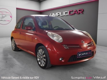 Nissan micra 1.2 - 80 acenta entretien constructeur vitres Électriques radio climatisation garantie 12 mois occasion...