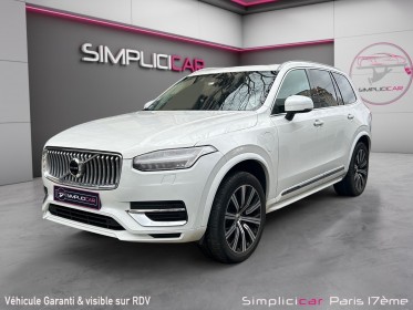 Volvo xc90 t8 twin engine 30387 ch geartronic 8 inscription luxe-7places- full option occasion paris 17ème (75)(porte...