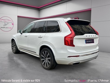 Volvo xc90 t8 twin engine 30387 ch geartronic 8 inscription luxe-7places- full option occasion paris 17ème (75)(porte...