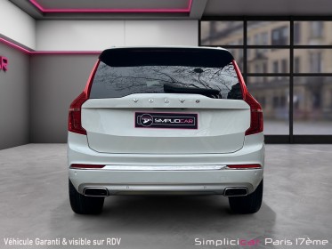 Volvo xc90 t8 twin engine 30387 ch geartronic 8 inscription luxe-7places- full option occasion paris 17ème (75)(porte...