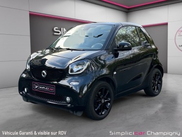 Smart fortwo cabrio 90 ch passion - boite auto - gps - garantie 12 mois - cabriolet occasion champigny-sur-marne (94)...