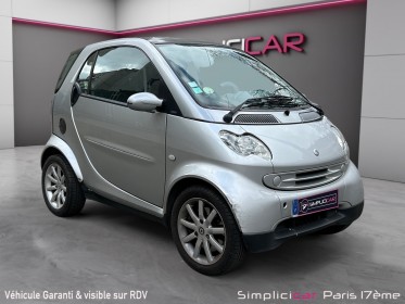 Smart smart fortwo coupe  passion softouch a occasion paris 17ème (75)(porte maillot) simplicicar simplicibike france