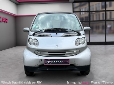 Smart smart fortwo coupe  passion softouch a occasion paris 17ème (75)(porte maillot) simplicicar simplicibike france