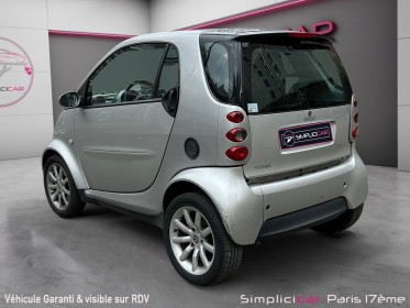 Smart smart fortwo coupe  passion softouch a occasion paris 17ème (75)(porte maillot) simplicicar simplicibike france