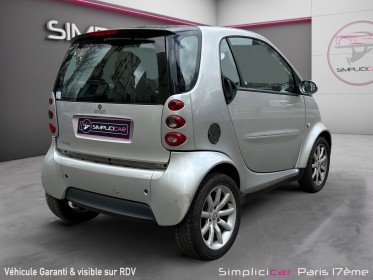 Smart smart fortwo coupe  passion softouch a occasion paris 17ème (75)(porte maillot) simplicicar simplicibike france