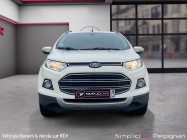 Ford ecosport 1.0 ecoboost 125 titanium - attelage, bluetooth, bon suivis ford - garantie 12 mois occasion simplicicar...