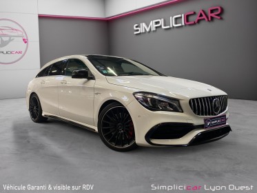 Mercedes cla shooting brake  45 amg 4 matic garantie 12 mois occasion simplicicar lyon ouest simplicicar simplicibike france