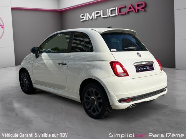Fiat 500 my17 vpc 1.2 69 ch dualogic s kit novetud occasion paris 17ème (75)(porte maillot) simplicicar simplicibike france