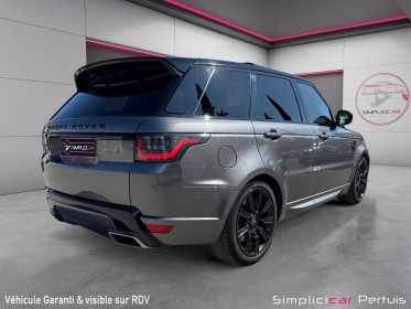 Land rover range rover sport mark vii sdv8 4.4l 339ch hse dynamic 1ere main francais occasion simplicicar pertuis ...