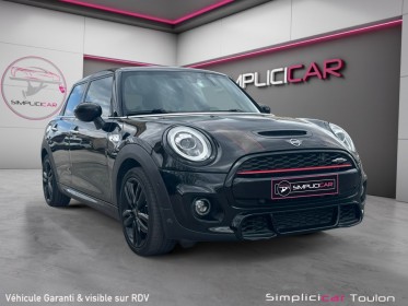 Mini hatch 5 portes f55 lci cooper s 192 ch bva7 finition john cooper works garantie 12 mois occasion simplicicar toulon est...