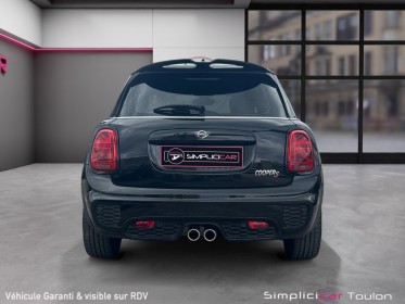 Mini hatch 5 portes f55 lci cooper s 192 ch bva7 finition john cooper works garantie 12 mois occasion simplicicar toulon est...