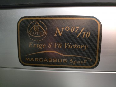 Lotus exige s v6 3.5i 350 ch boite ips série spéciale victory 2015 francaise garantie 12 mois occasion simplicicar vichy...