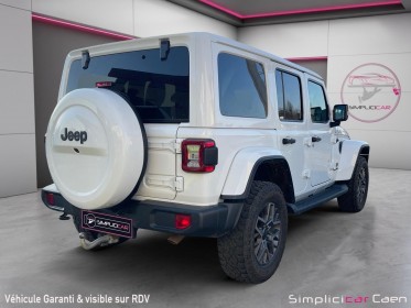 Jeep wrangler unlimited 4xe 2l t 380 ch phev 4x4 bva8 first edition my21 occasion simplicicar caen  simplicicar simplicibike...