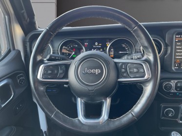 Jeep wrangler unlimited 4xe 2l t 380 ch phev 4x4 bva8 first edition my21 occasion simplicicar caen  simplicicar simplicibike...