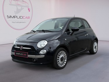Fiat 500 lounge 70 ch toit panoramique occasion simplicicar orgeval  simplicicar simplicibike france
