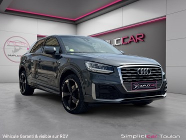Audi q2 q2 2.0 tdi 150 ch s tronic 7 quattro s line, toit ouvrant, matrix led, garantie 12 mois occasion simplicicar toulon...