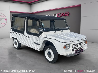 Citroën méhari 4x2 602 cm3 26 ch 4 places restaurée en 2017 garanti 12 mois occasion simplicicar royan simplicicar...