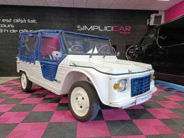Citroen mehari type azur dosssier restauration complet . moteur  100 kms.. véhicule état neuf. occasion simplicicar amiens ...