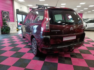 Citroen c4 picasso grand picasso hdi 138 fap pack ambiance bmp6 7 places  distri vidange facture ok crochet attelage...