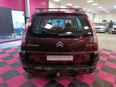 Citroen c4 picasso grand picasso hdi 138 fap pack ambiance bmp6 7 places  distri vidange facture ok crochet attelage...