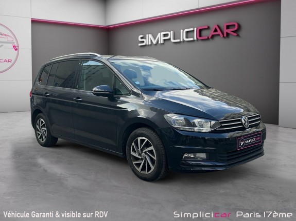 Volkswagen touran 1.4 tsi 150 bmt dsg7 7pl sound garantie 12 mois occasion paris 17ème (75)(porte maillot) simplicicar...