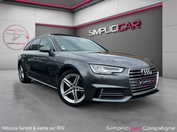 Audi a4 avant s line 2.0 tdi 150ch bva - full - occasion simplicicar compiegne simplicicar simplicibike france