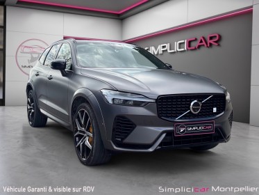 Volvo xc60 t8 recharge awd 310 ch  145 ch geartronic 8 polestar  toit ouvrant, sièges chauffants, garantie 12 mois occasion...
