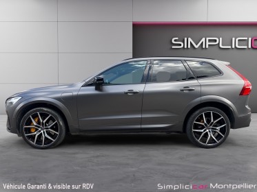 Volvo xc60 t8 recharge awd 310 ch  145 ch geartronic 8 polestar  toit ouvrant, sièges chauffants, garantie 12 mois occasion...