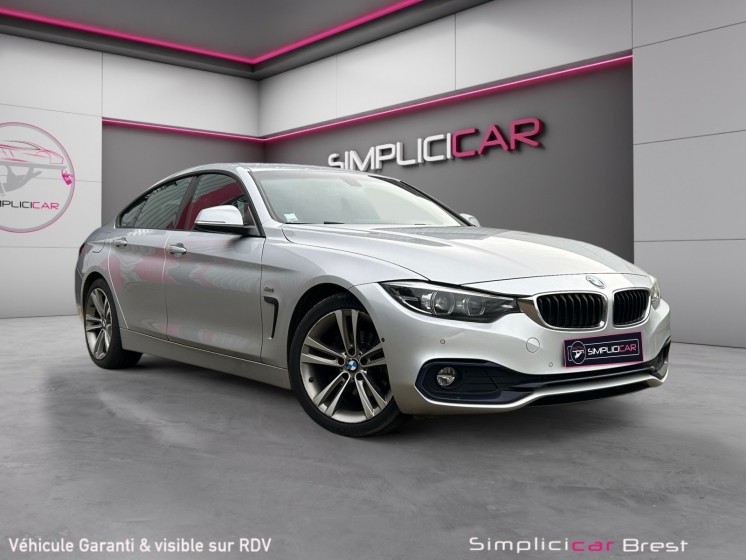 Bmw serie 4 gran coupe f36 lci 418d 150 ch bva8 - m sport - garantie 12 mois occasion simplicicar brest simplicicar...