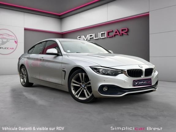 Bmw serie 4 gran coupe f36 lci 418d 150 ch bva8 - m sport - garantie 12 mois occasion simplicicar brest simplicicar...