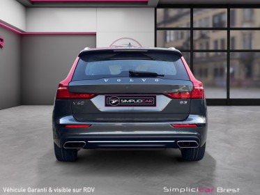 Volvo v60 micro hybride inscription luxe - full ops- attelage - toit ouvrant panoramique - garantie 12 mois occasion...