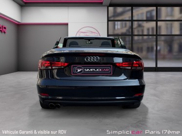 Audi a3 cabriolet 1.4 tfsi 125 / volant cuir / start and stop / garantie 12 mois occasion paris 17ème (75)(porte maillot)...