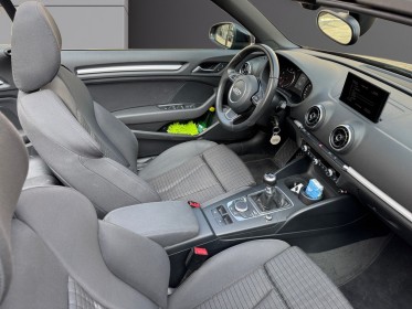 Audi a3 cabriolet 1.4 tfsi 125 / volant cuir / start and stop / garantie 12 mois occasion paris 17ème (75)(porte maillot)...
