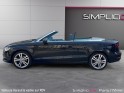 Audi a3 cabriolet 1.4 tfsi 125 / volant cuir / start and stop / garantie 12 mois occasion paris 17ème (75)(porte maillot)...