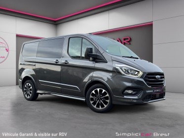 Ford transit custom fourgon 320 l1h1 2.0 ecoblue 170 bva sport-garantie 12 mois occasion simplicicar brest simplicicar...