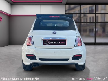 Fiat 500c 2014 0.9 105 ch twinair ss s, toit cabriolet, radar de recul, garantie 12 mois, occasion simplicicar villejuif ...