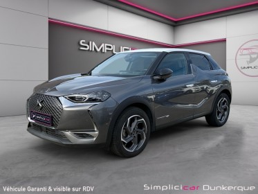 Ds ds3 crossback  1.2  155 opéra / distri neuf / attelage / carplay occasion simplicicar dunkerque simplicicar simplicibike...