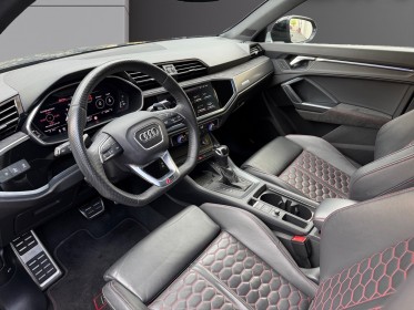 Audi rs q3 sportback 2.5 tfsi 400 ch s tronic 7 - malus ok - suivi audi complet - siÈges rs - camera de recul - garantie...