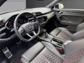Audi rs q3 sportback 2.5 tfsi 400 ch s tronic 7 - malus ok - suivi audi complet - siÈges rs - camera de recul - garantie...