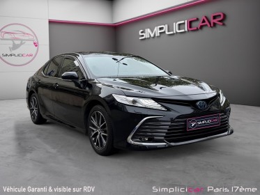 Toyota camry hybride my21 218ch 2wd design/entretien a jour/siege chauffant occasion paris 17ème (75)(porte maillot)...