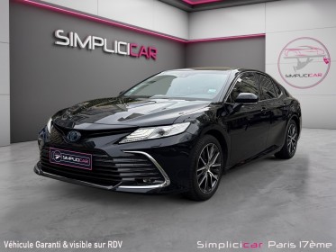Toyota camry hybride my21 218ch 2wd design/entretien a jour/siege chauffant occasion paris 17ème (75)(porte maillot)...