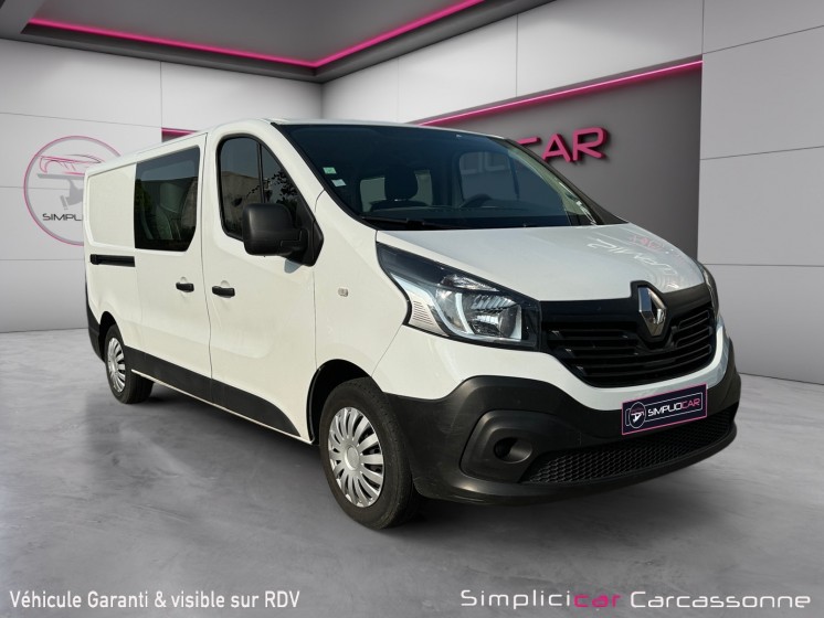 Renault trafic cabine approfondie l2h1 1200 kg dci 95 e6 confort / tva récupérable occasion simplicicar carcassonne... Renault trafic cabine approfondie l2h1 1200 kg dci 95 e6 confort / tva récupérable occasion simplicicar carcassonne...
