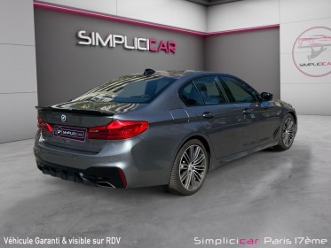 Bmw serie 5 g30 518d 150 ch bva8 m sport/toit ouvrant panoramique/affichage tÊte haute /garantie 12 mois occasion paris...