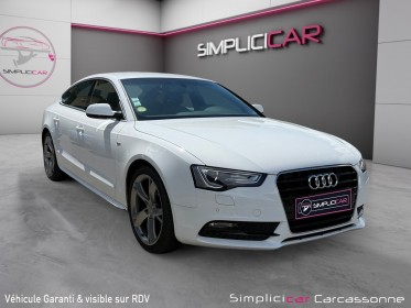 Audi a5 sportback 2.0 tdi 190 s line occasion simplicicar carcassonne simplicicar simplicibike france