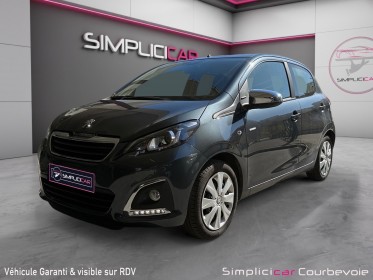 Peugeot 108 1.0 vti 68ch bvm5 style - 1er main - faible kilometrage - garantie 12 mois occasion paris 17ème (75)(porte...