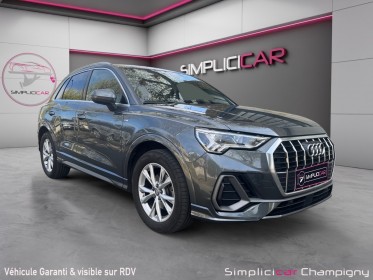 Audi q3 q3 35 tfsi 150 ch s tronic 7 s line - pack cuir - carplay - camera 360 occasion champigny-sur-marne (94) simplicicar...